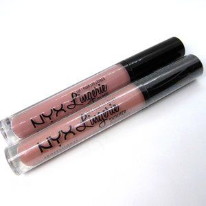 2pc NYX Lingerie Lip Shimmer Spirit & Gloss
